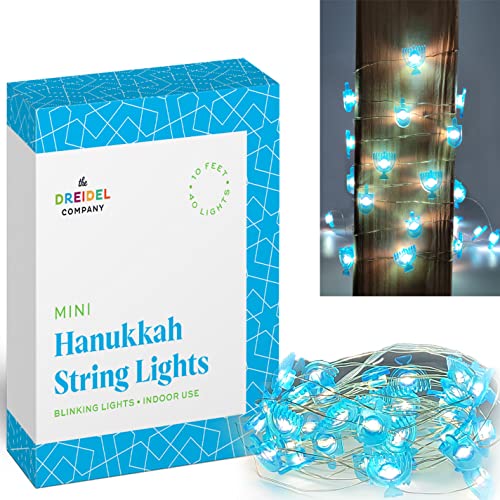 Hanukkah Mini String of Lights
