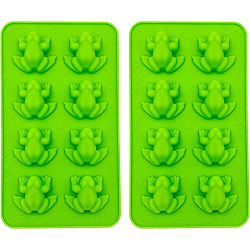 Hanukkah Silicone Ice Cube Mold Tray, Dreidel and Menorah Molds, Fun Cooking and Baking Holiday (2-Pack)